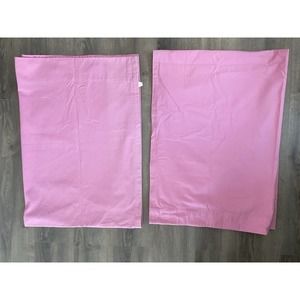 Pottery Barn Kids Pink Curtains 44"x63" Lined Light Filtering 2 Panels